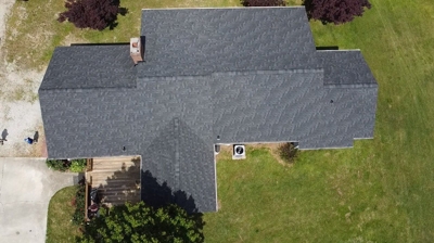 Roof Replacement On Home Photo